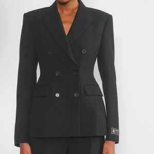 NWT- Babaton Double-Breasted Blazer